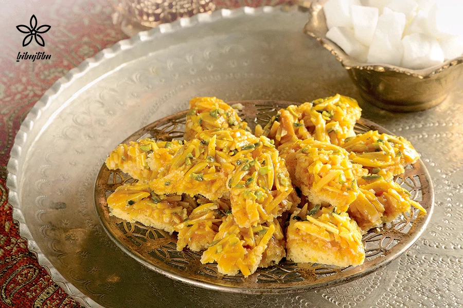 طرز تهیه شیرینی ملکه بادام